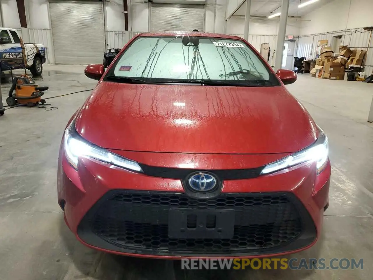 5 Photograph of a damaged car JTDEAMDE2MJ022632 TOYOTA COROLLA 2021