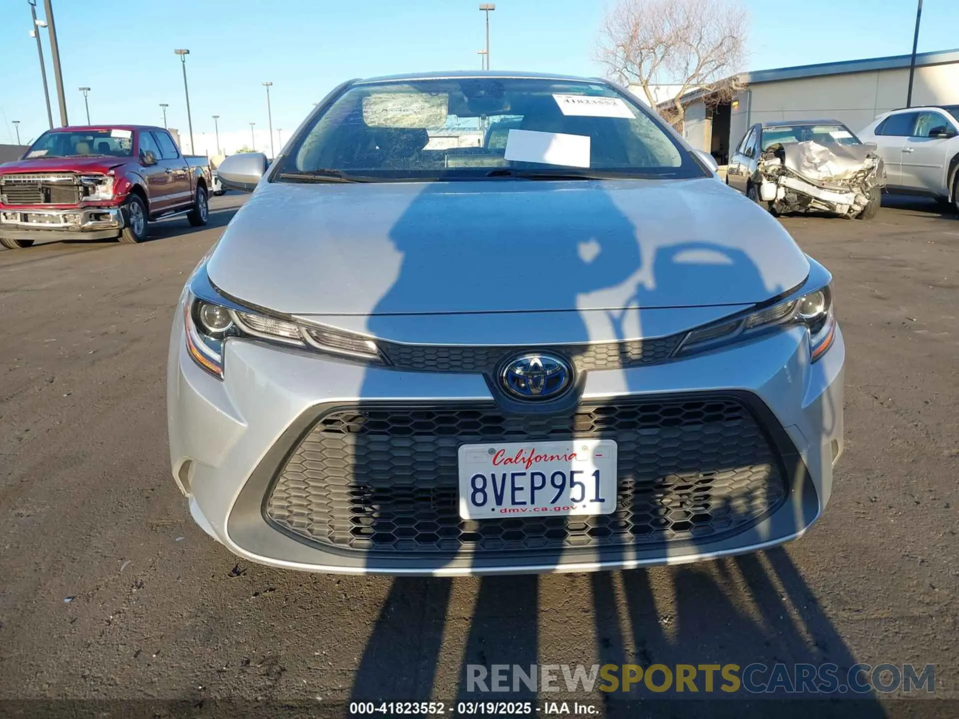 13 Photograph of a damaged car JTDEAMDE2MJ024722 TOYOTA COROLLA 2021