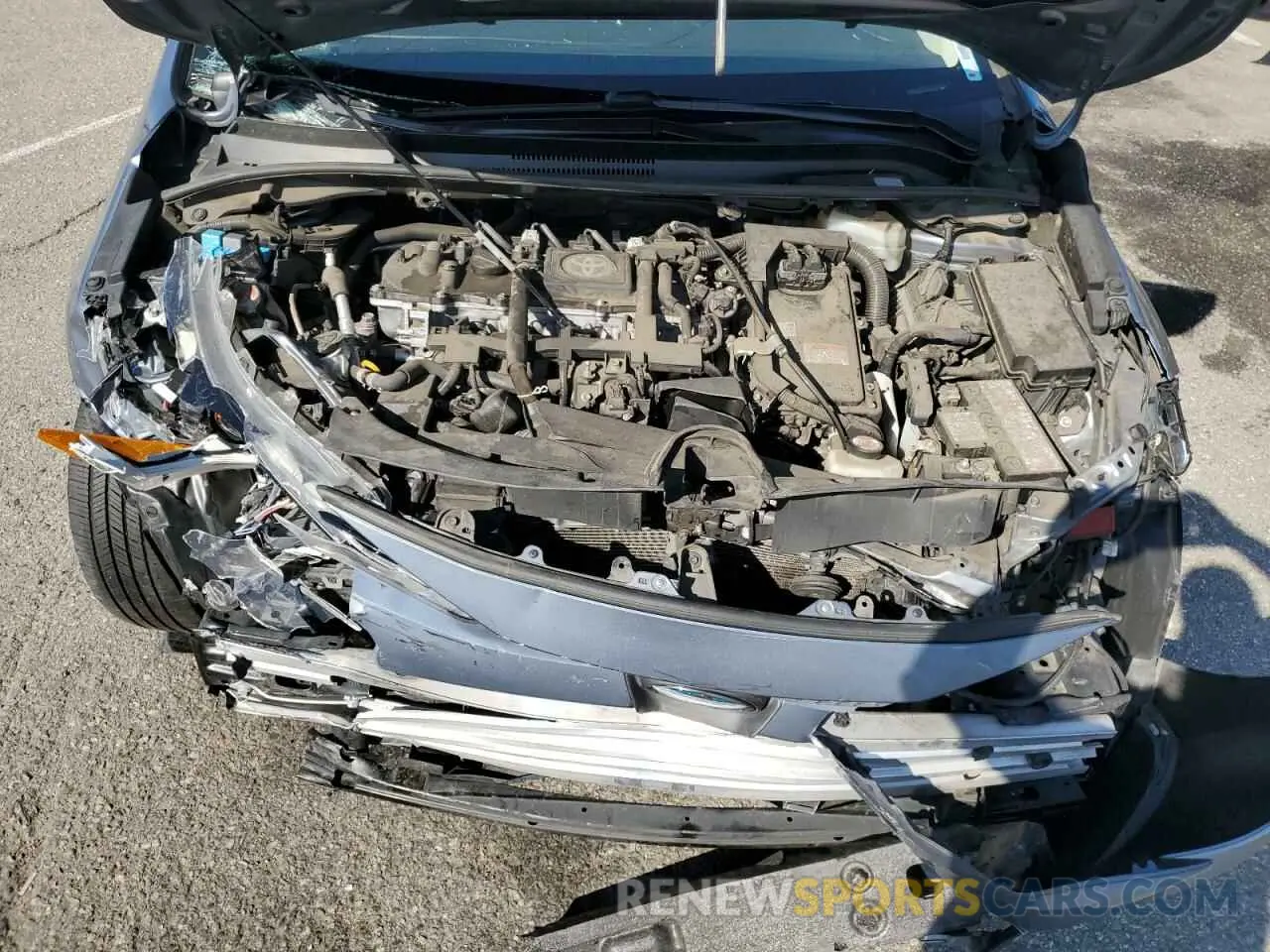 11 Photograph of a damaged car JTDEAMDE2MJ029273 TOYOTA COROLLA 2021