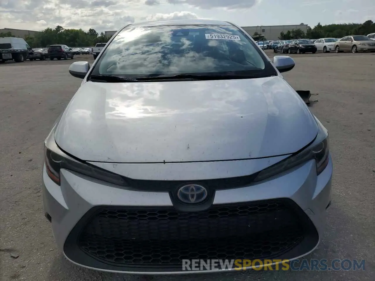 5 Photograph of a damaged car JTDEAMDE3MJ007072 TOYOTA COROLLA 2021
