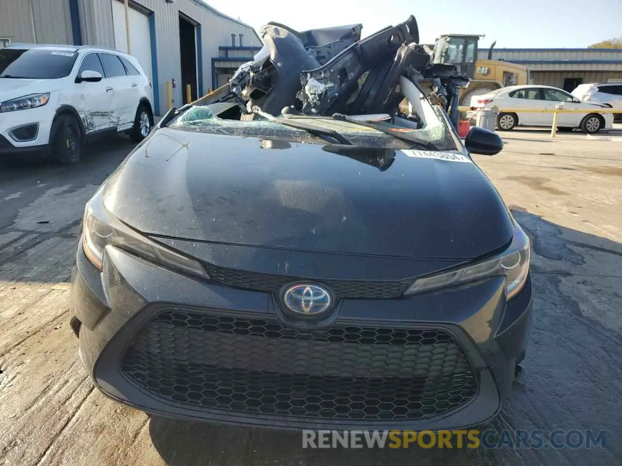 5 Photograph of a damaged car JTDEAMDE3MJ008349 TOYOTA COROLLA 2021