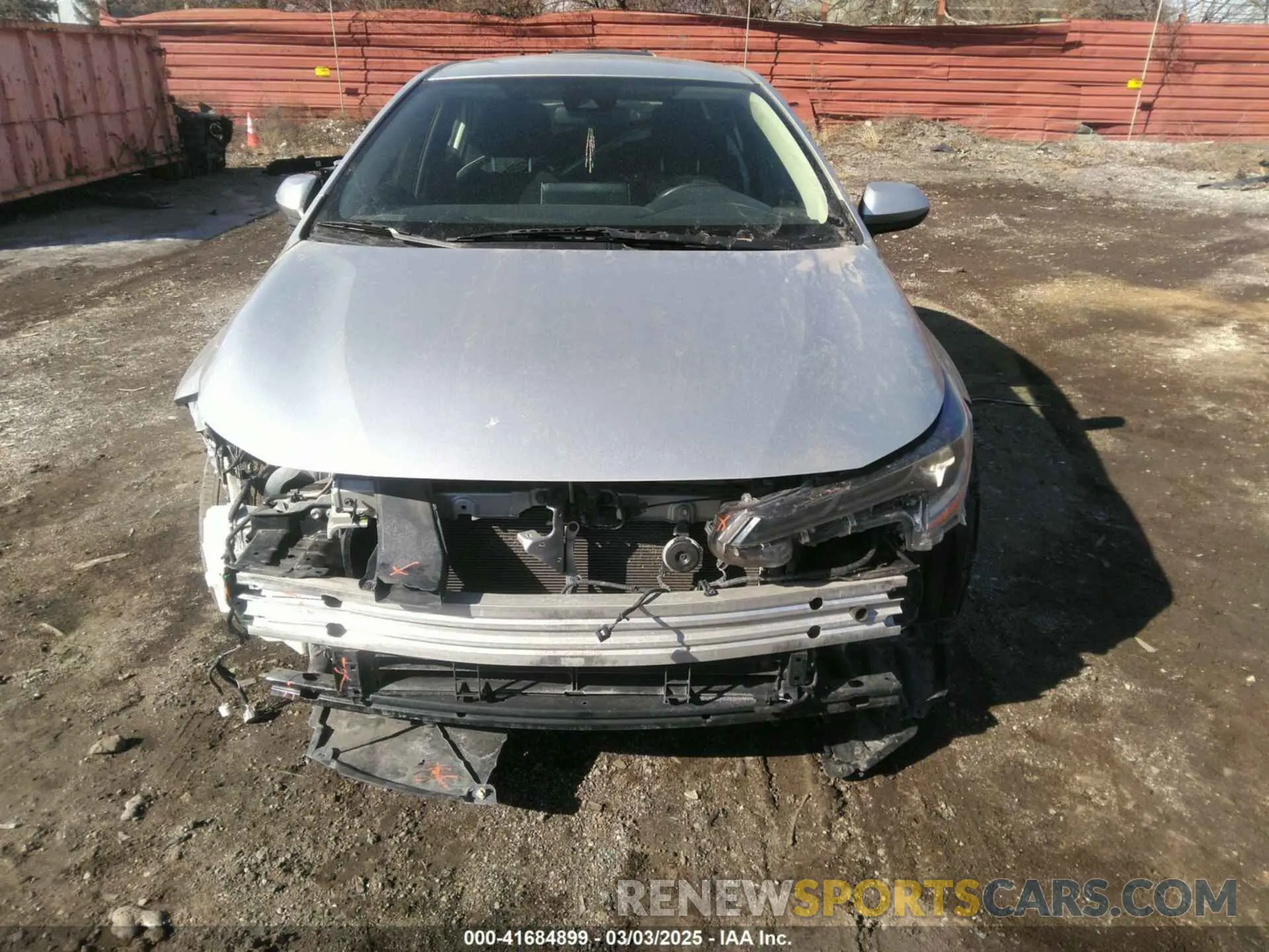 12 Photograph of a damaged car JTDEAMDE3MJ010599 TOYOTA COROLLA 2021