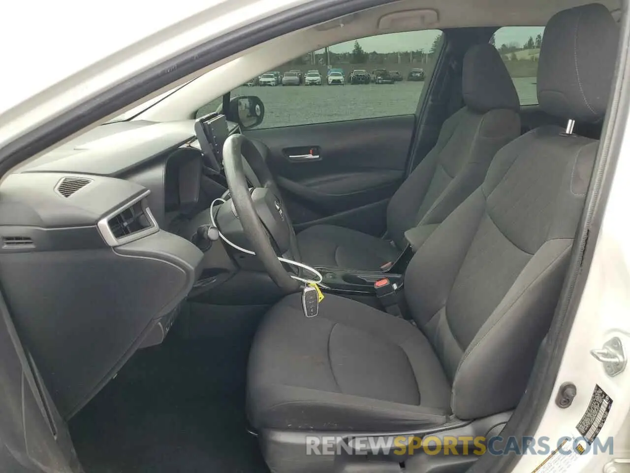 7 Photograph of a damaged car JTDEAMDE3MJ013373 TOYOTA COROLLA 2021