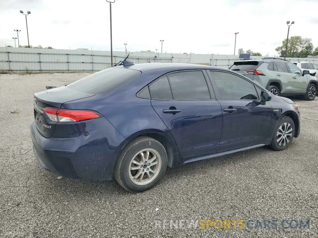 3 Photograph of a damaged car JTDEAMDE3MJ019397 TOYOTA COROLLA 2021