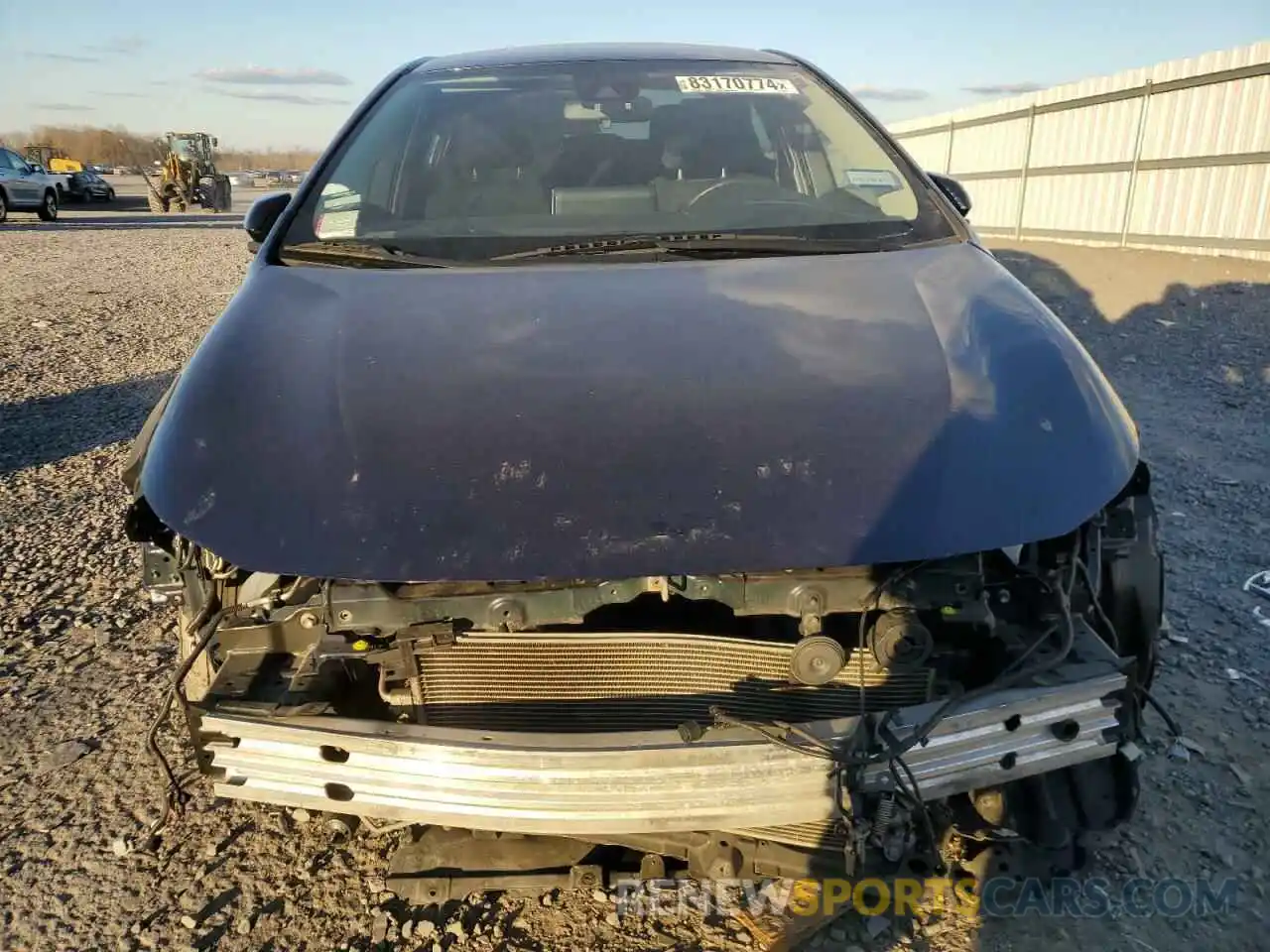 5 Photograph of a damaged car JTDEAMDE3MJ025698 TOYOTA COROLLA 2021