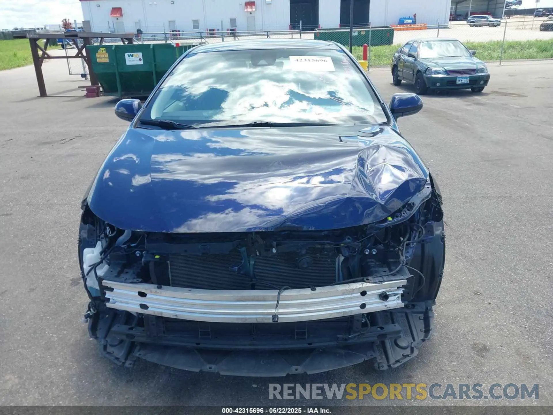 12 Photograph of a damaged car JTDEAMDE3MJ026964 TOYOTA COROLLA 2021