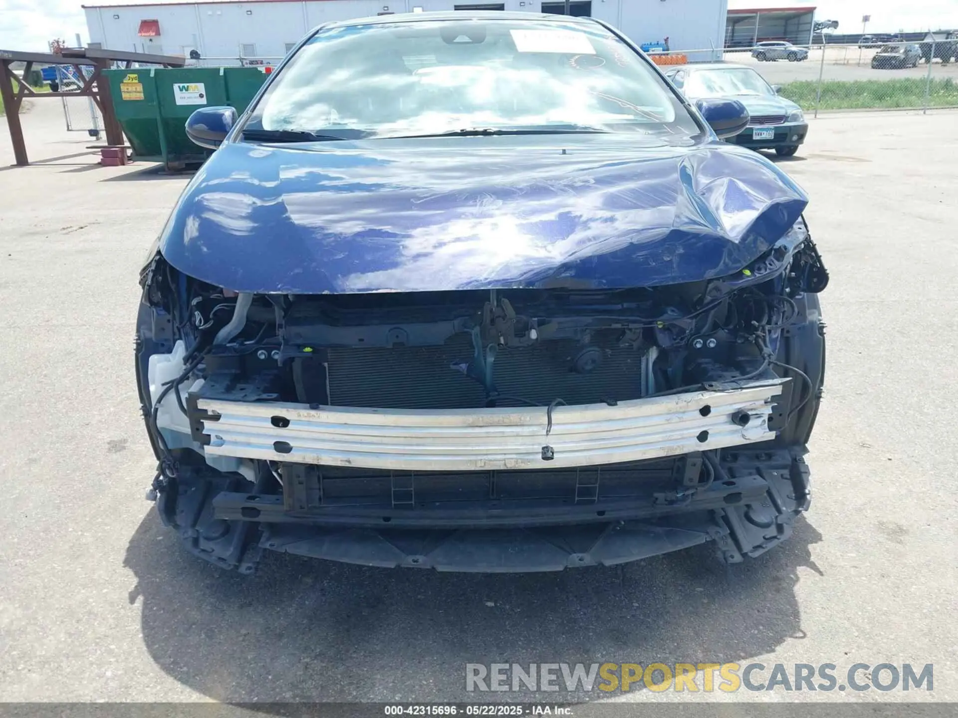 6 Photograph of a damaged car JTDEAMDE3MJ026964 TOYOTA COROLLA 2021