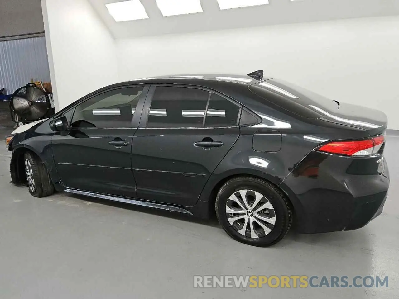 2 Photograph of a damaged car JTDEAMDE3MJ029038 TOYOTA COROLLA 2021