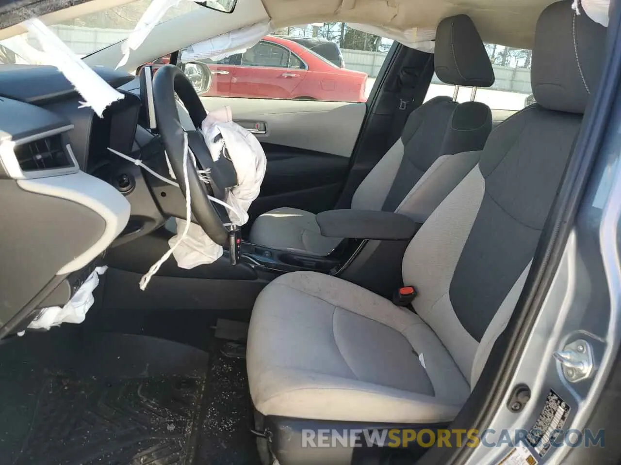 7 Photograph of a damaged car JTDEAMDE4MJ000583 TOYOTA COROLLA 2021