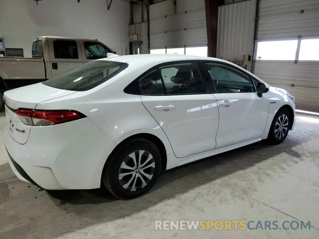 3 Photograph of a damaged car JTDEAMDE4MJ003239 TOYOTA COROLLA 2021
