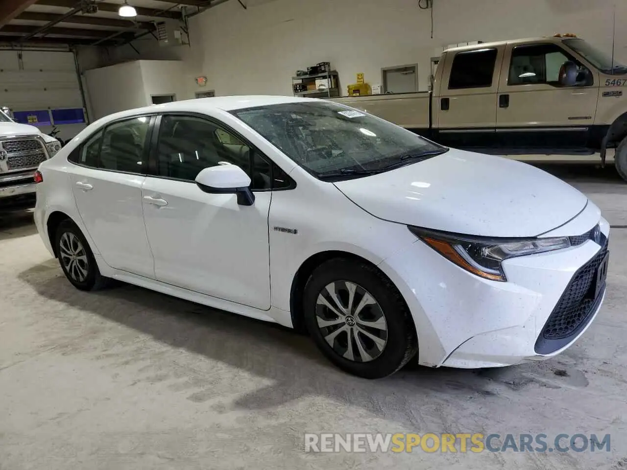 4 Photograph of a damaged car JTDEAMDE4MJ003239 TOYOTA COROLLA 2021