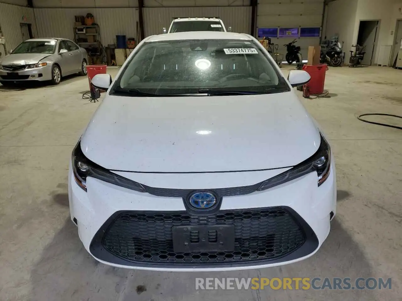 5 Photograph of a damaged car JTDEAMDE4MJ003239 TOYOTA COROLLA 2021