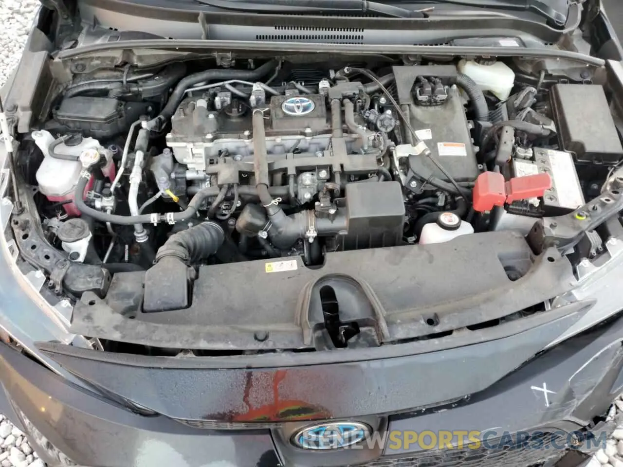 11 Photograph of a damaged car JTDEAMDE4MJ016265 TOYOTA COROLLA 2021