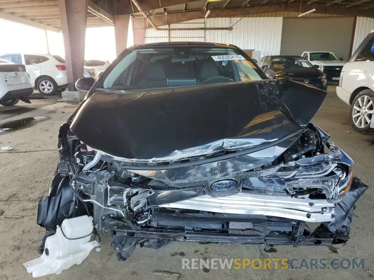 5 Photograph of a damaged car JTDEAMDE4MJ025225 TOYOTA COROLLA 2021