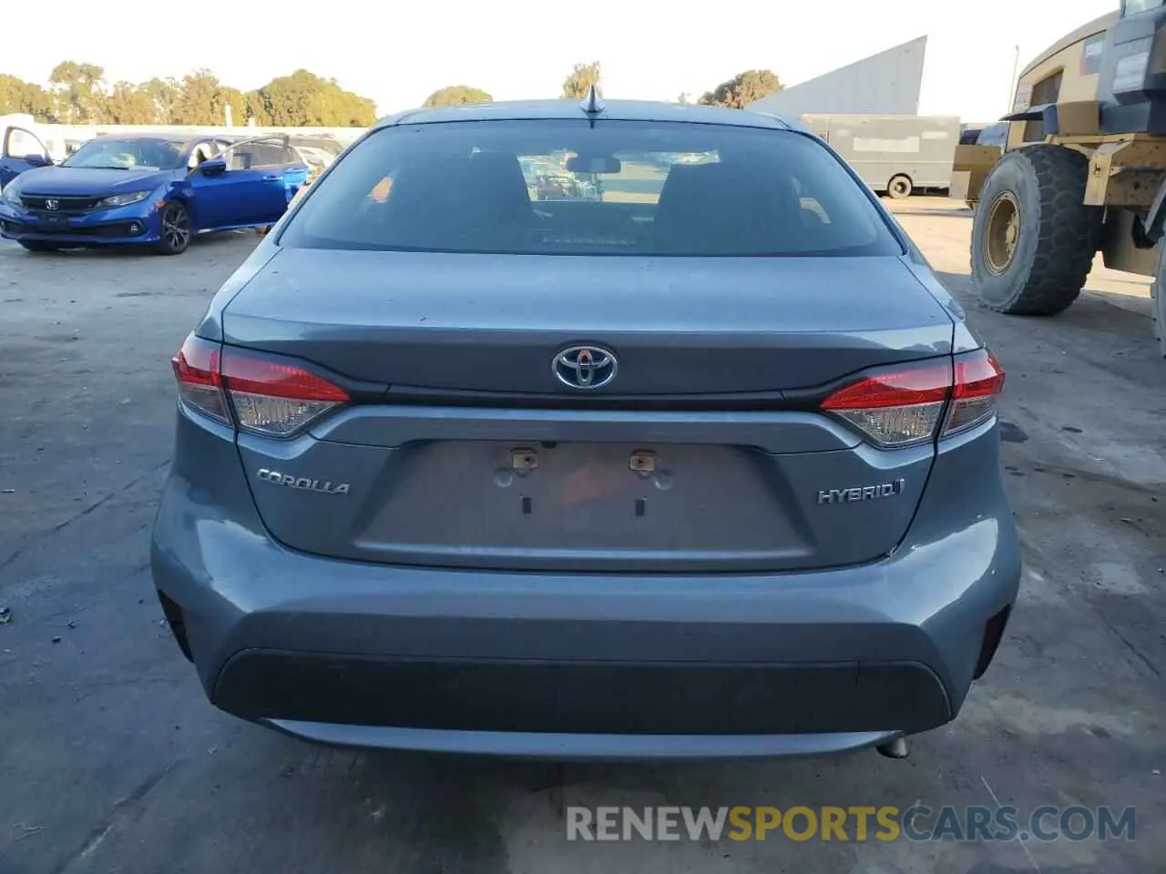 6 Photograph of a damaged car JTDEAMDE4MJ027301 TOYOTA COROLLA 2021