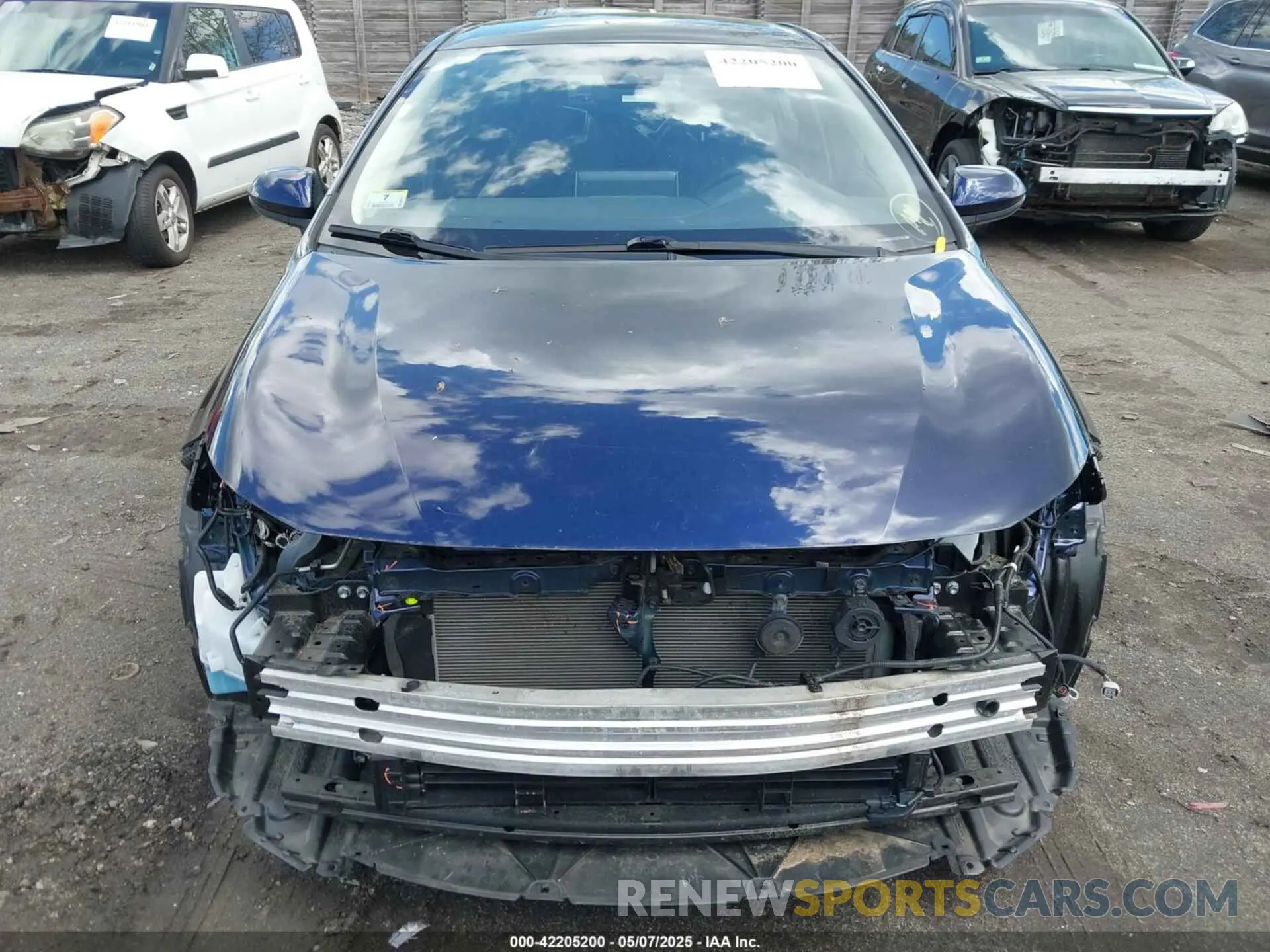 13 Photograph of a damaged car JTDEAMDE4MJ031901 TOYOTA COROLLA 2021