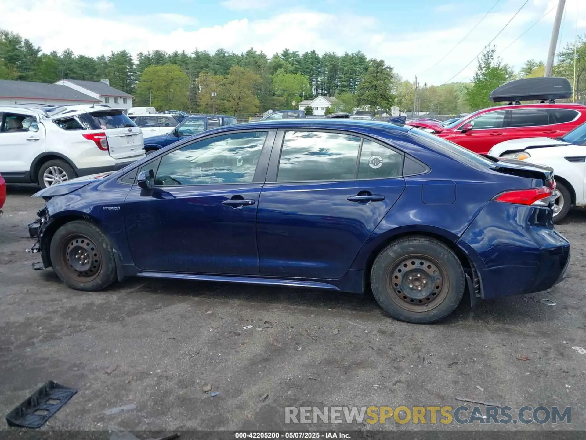 15 Photograph of a damaged car JTDEAMDE4MJ031901 TOYOTA COROLLA 2021