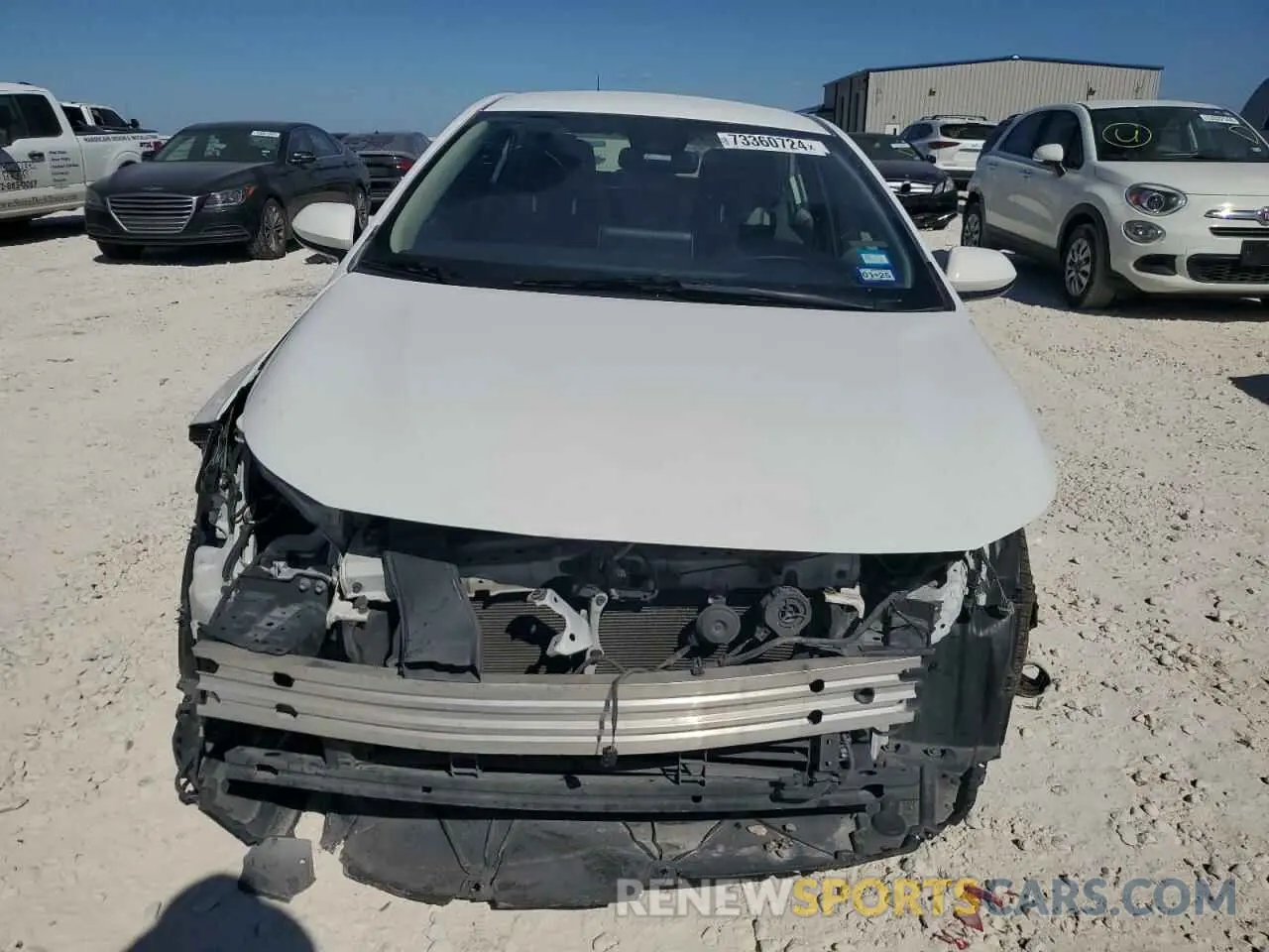 5 Photograph of a damaged car JTDEAMDE5MJ003900 TOYOTA COROLLA 2021