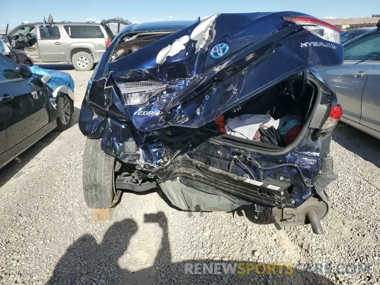 6 Photograph of a damaged car JTDEAMDE5MJ006179 TOYOTA COROLLA 2021