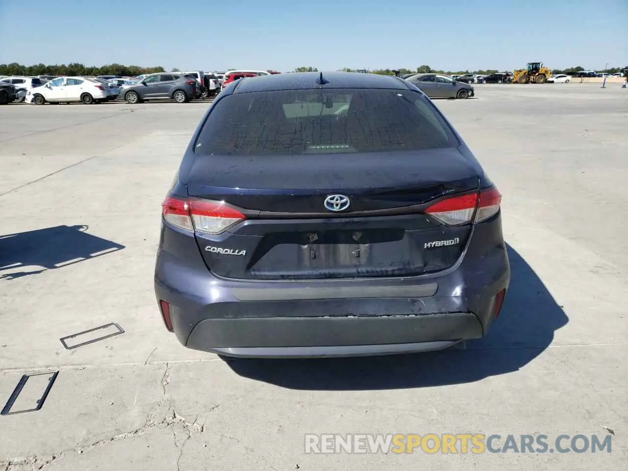 6 Photograph of a damaged car JTDEAMDE5MJ007073 TOYOTA COROLLA 2021