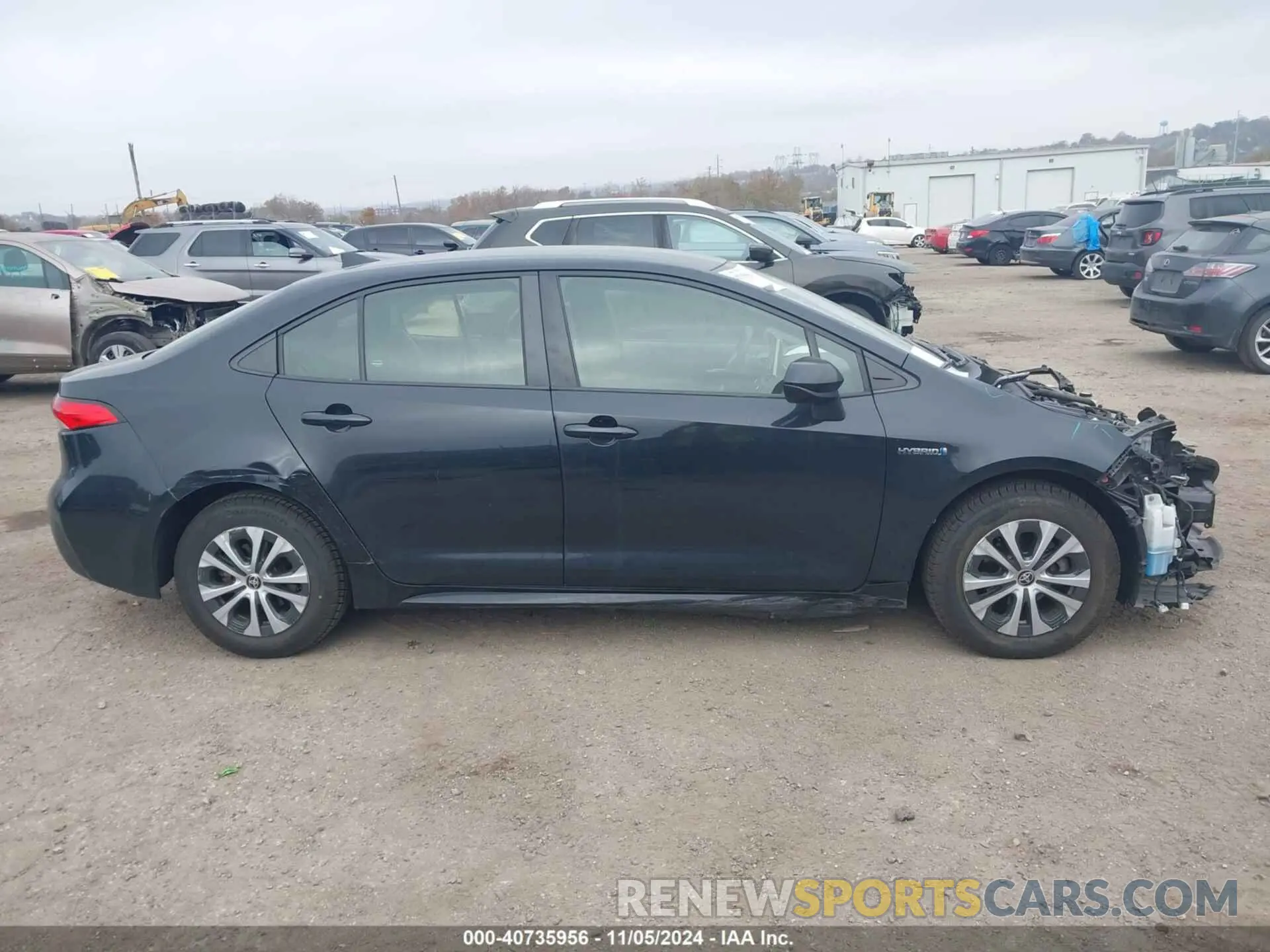 13 Photograph of a damaged car JTDEAMDE5MJ020809 TOYOTA COROLLA 2021
