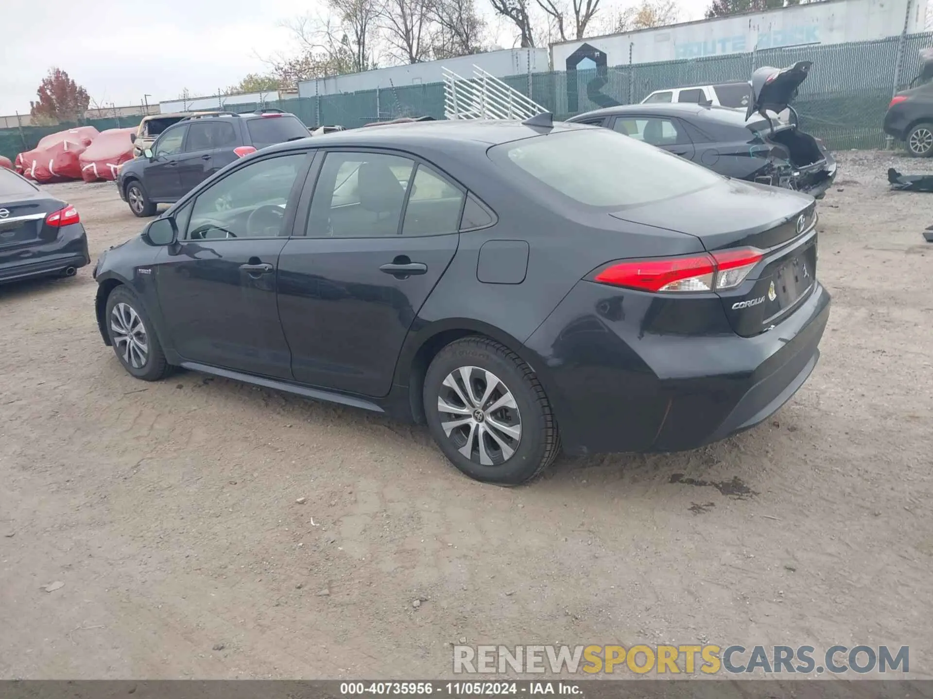 3 Photograph of a damaged car JTDEAMDE5MJ020809 TOYOTA COROLLA 2021