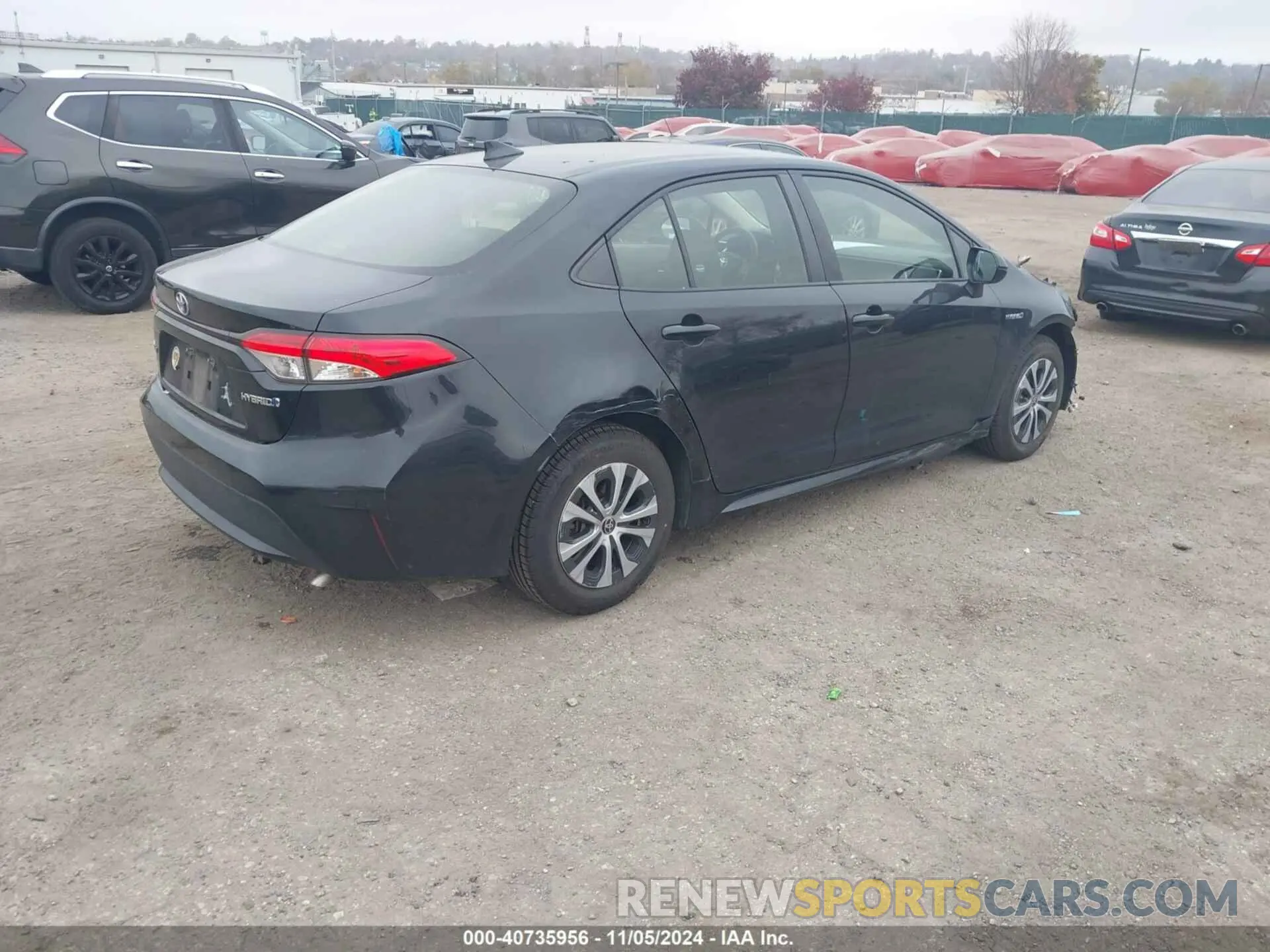 4 Photograph of a damaged car JTDEAMDE5MJ020809 TOYOTA COROLLA 2021
