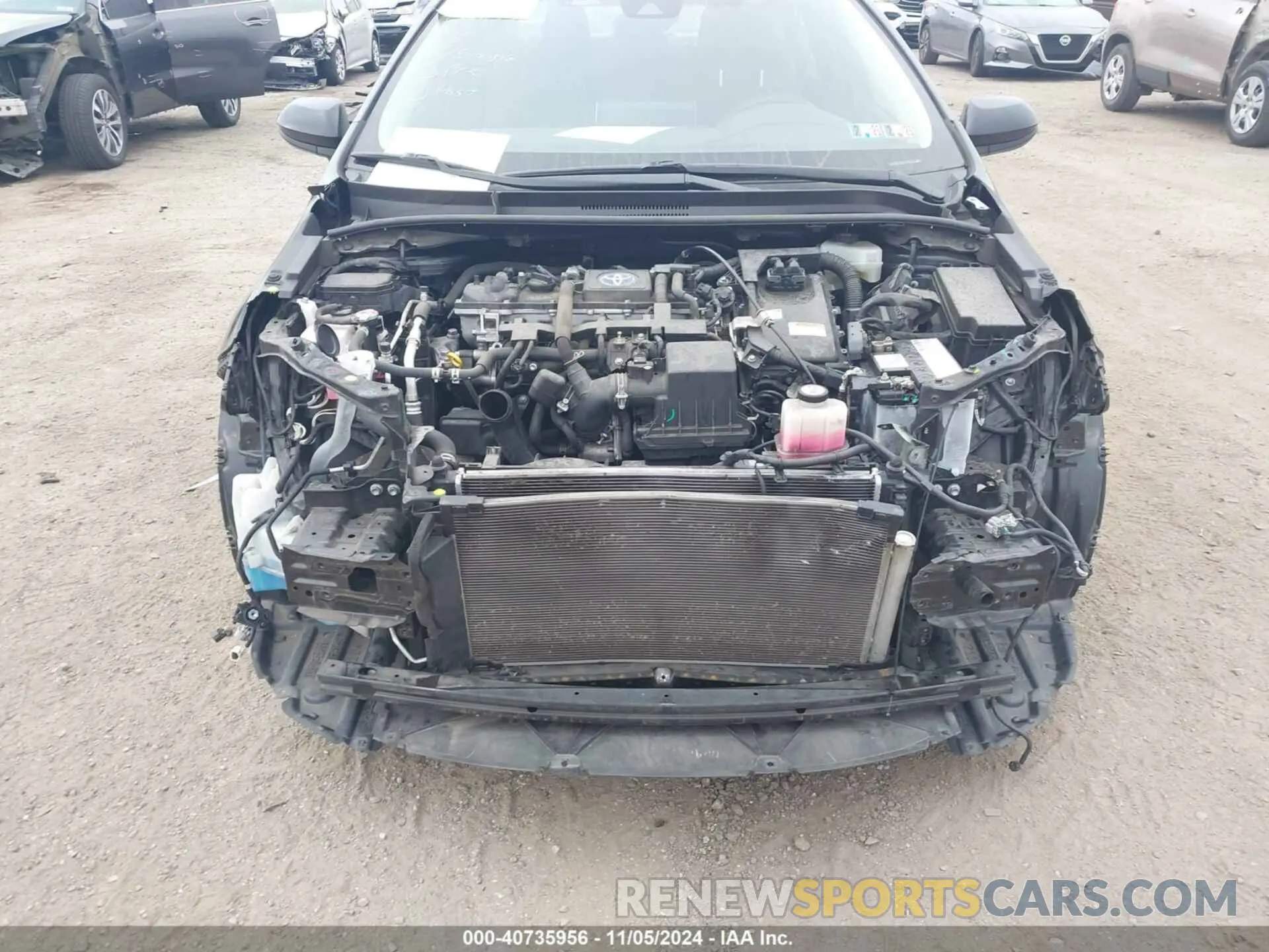 6 Photograph of a damaged car JTDEAMDE5MJ020809 TOYOTA COROLLA 2021