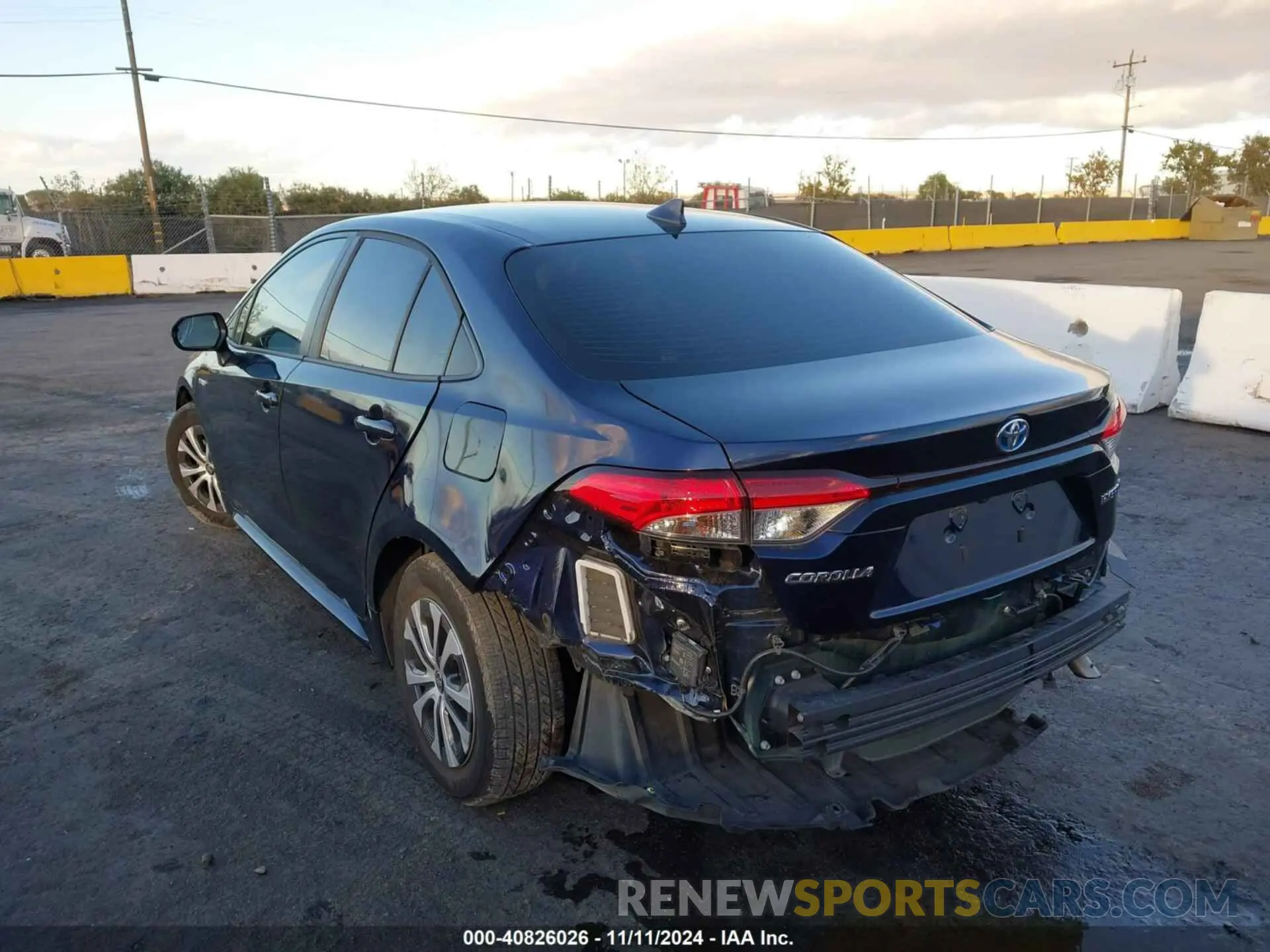 6 Photograph of a damaged car JTDEAMDE5MJ021118 TOYOTA COROLLA 2021