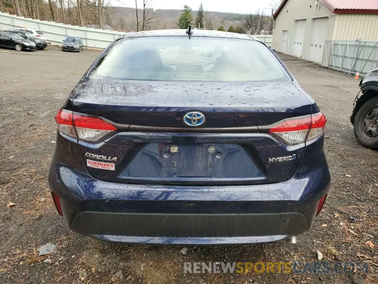 6 Photograph of a damaged car JTDEAMDE5MJ032426 TOYOTA COROLLA 2021