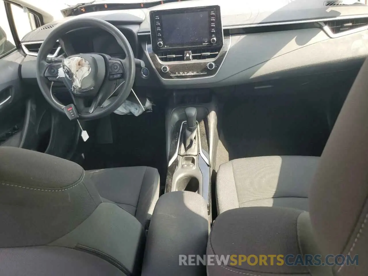 8 Photograph of a damaged car JTDEAMDE6MJ004229 TOYOTA COROLLA 2021