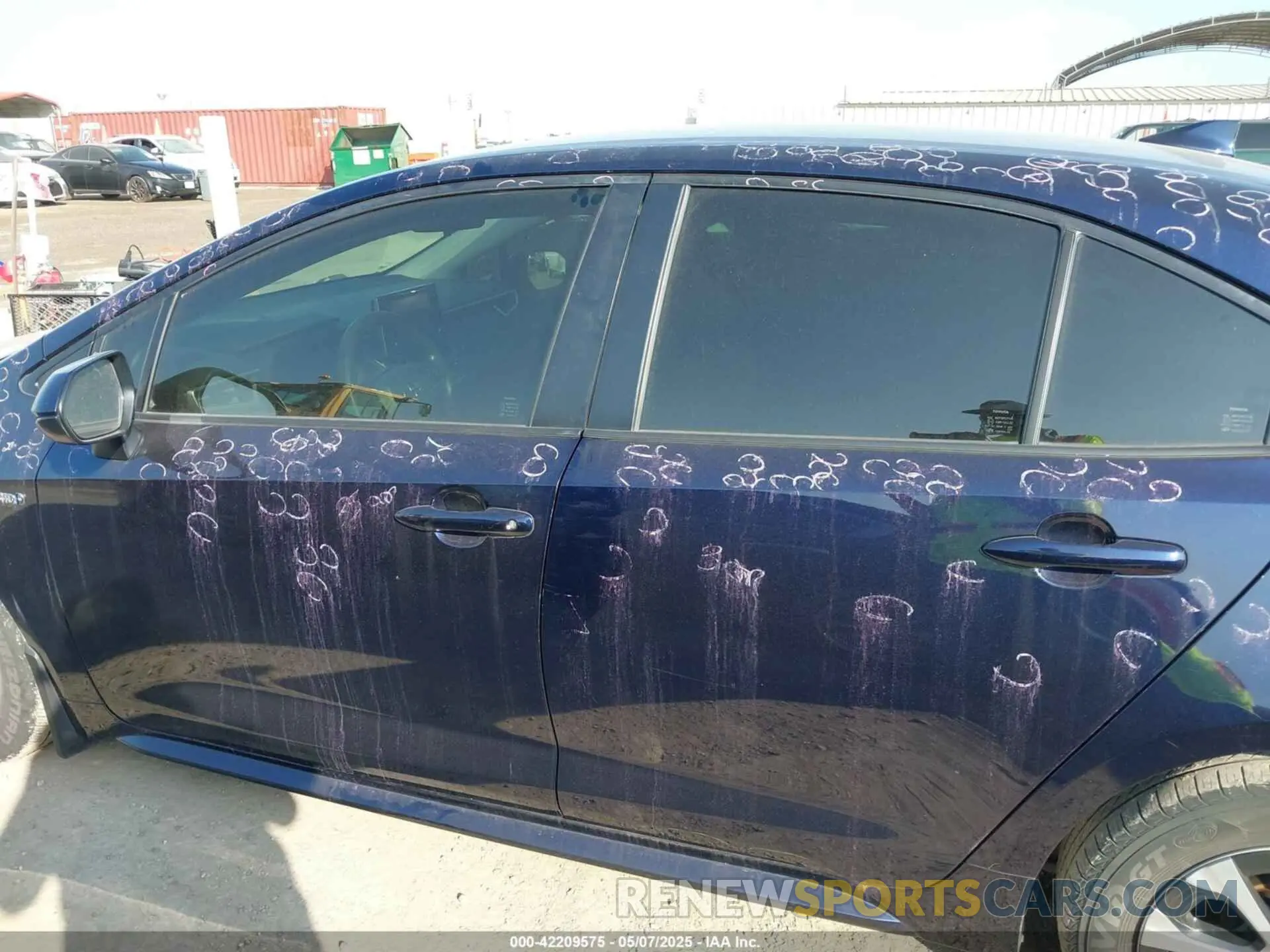 14 Photograph of a damaged car JTDEAMDE6MJ004554 TOYOTA COROLLA 2021