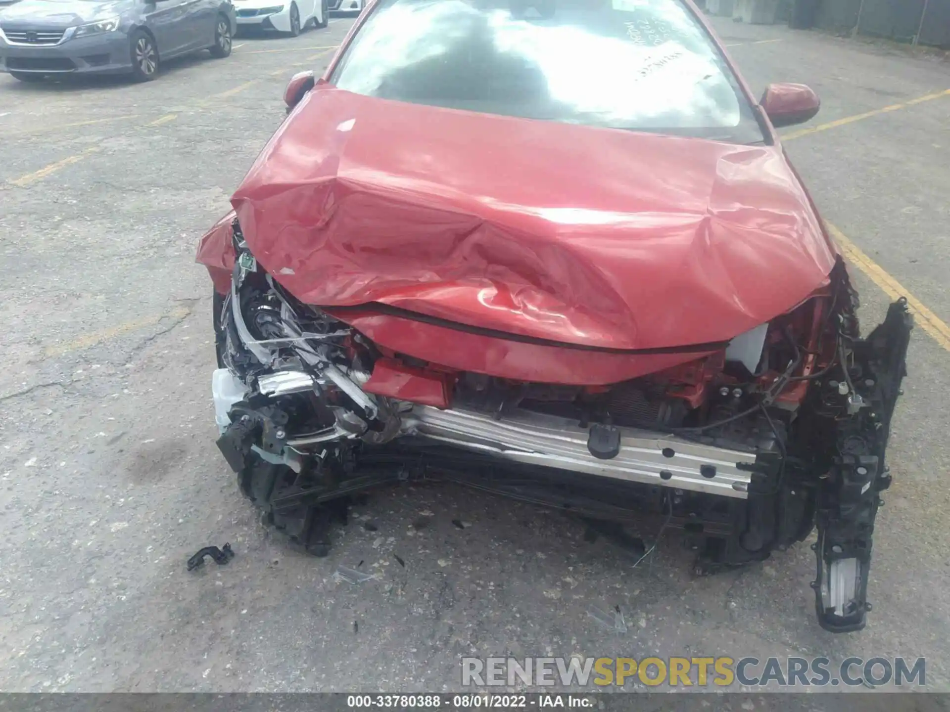 6 Photograph of a damaged car JTDEAMDE6MJ007888 TOYOTA COROLLA 2021