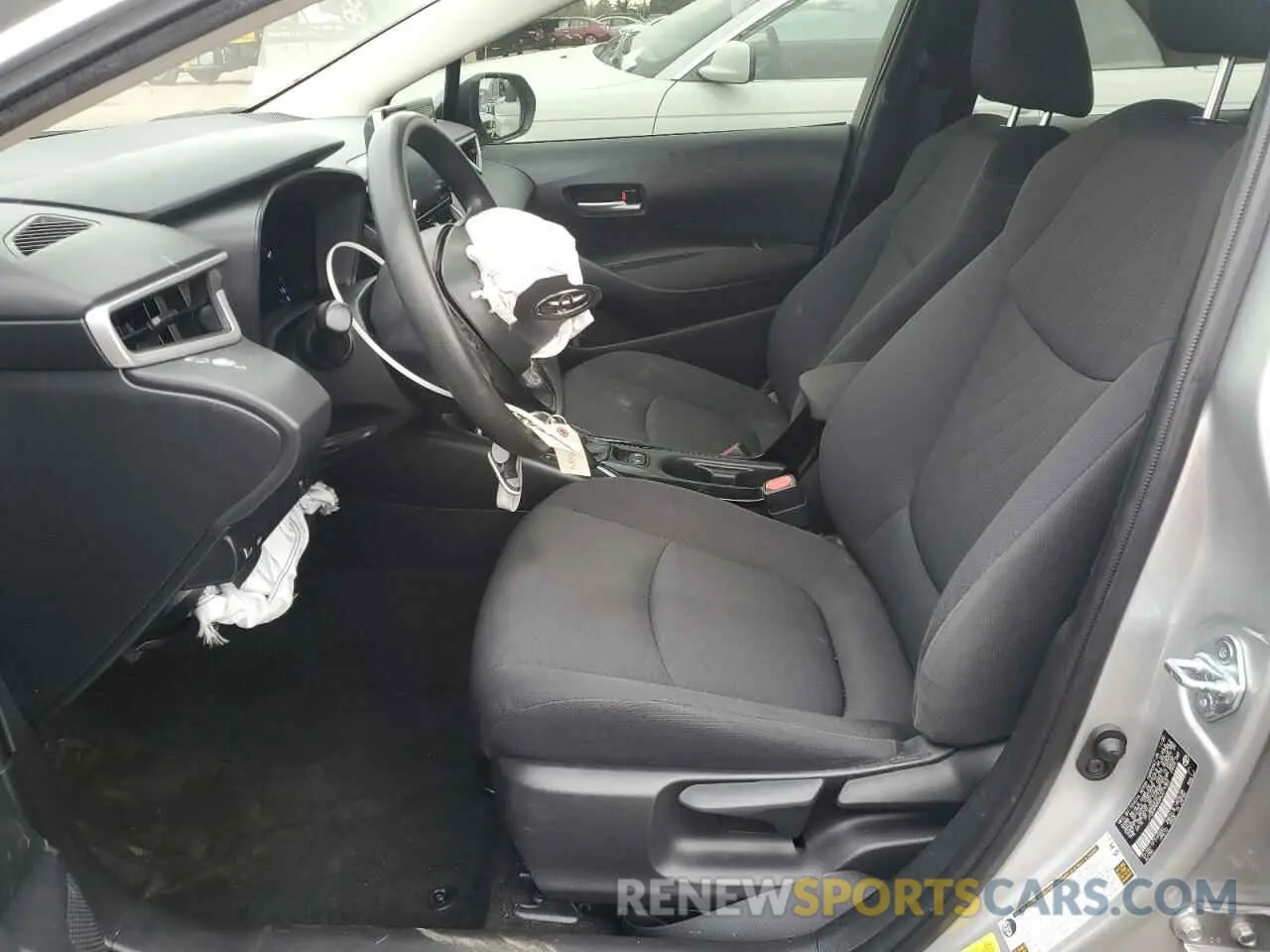 7 Photograph of a damaged car JTDEAMDE6MJ019362 TOYOTA COROLLA 2021
