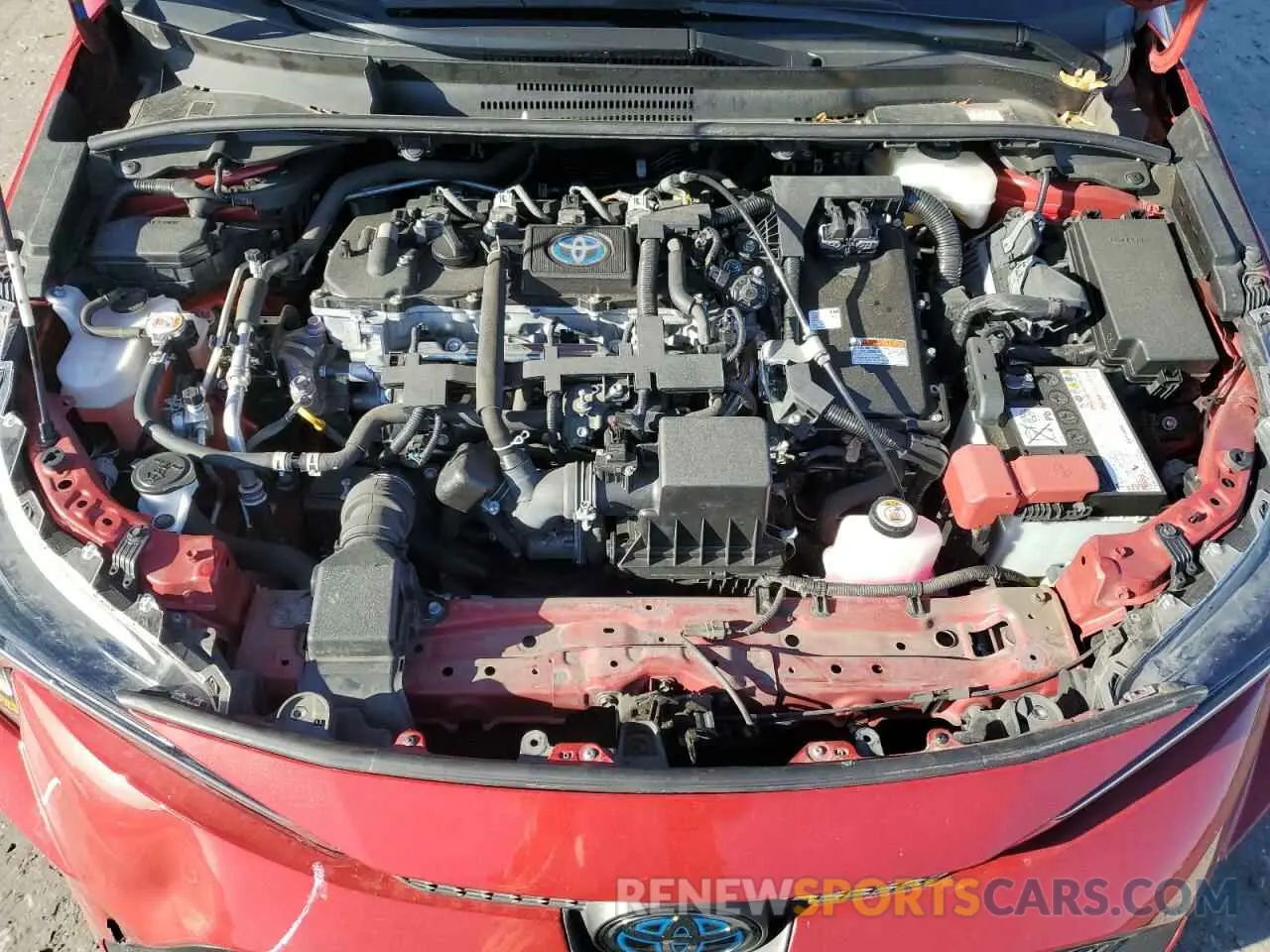 11 Photograph of a damaged car JTDEAMDE6MJ026618 TOYOTA COROLLA 2021