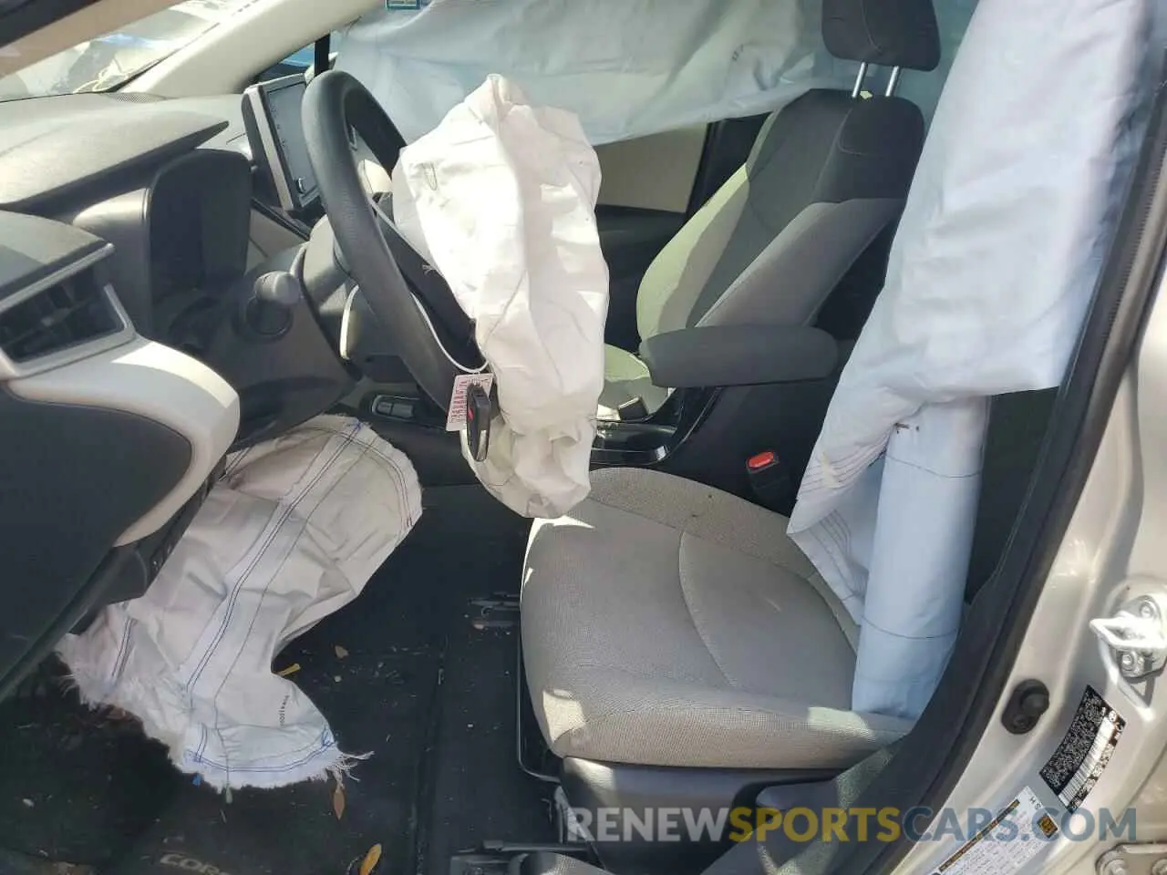 7 Photograph of a damaged car JTDEAMDE6MJ031432 TOYOTA COROLLA 2021