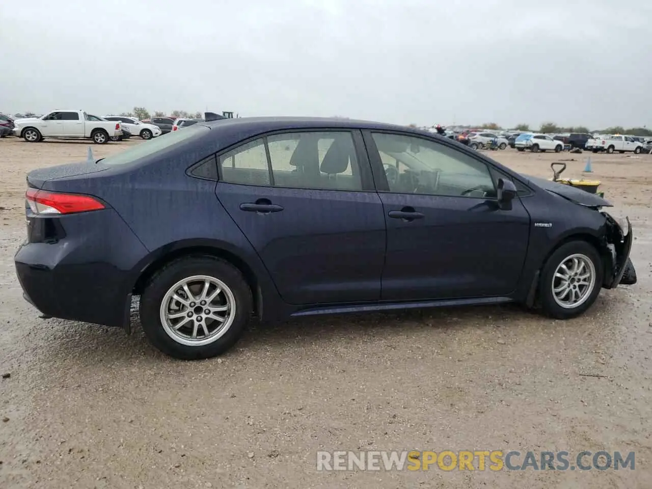 3 Photograph of a damaged car JTDEAMDE7MJ005244 TOYOTA COROLLA 2021