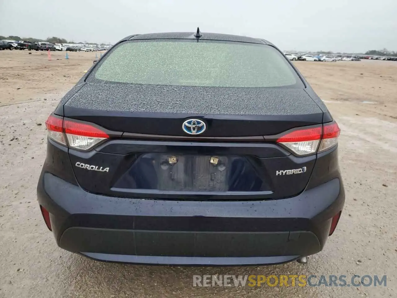 6 Photograph of a damaged car JTDEAMDE7MJ005244 TOYOTA COROLLA 2021