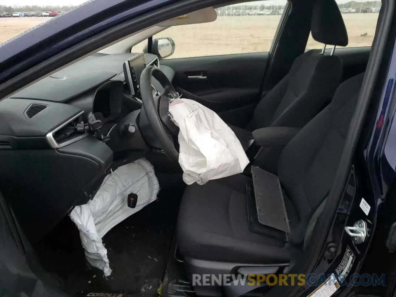 7 Photograph of a damaged car JTDEAMDE7MJ005244 TOYOTA COROLLA 2021