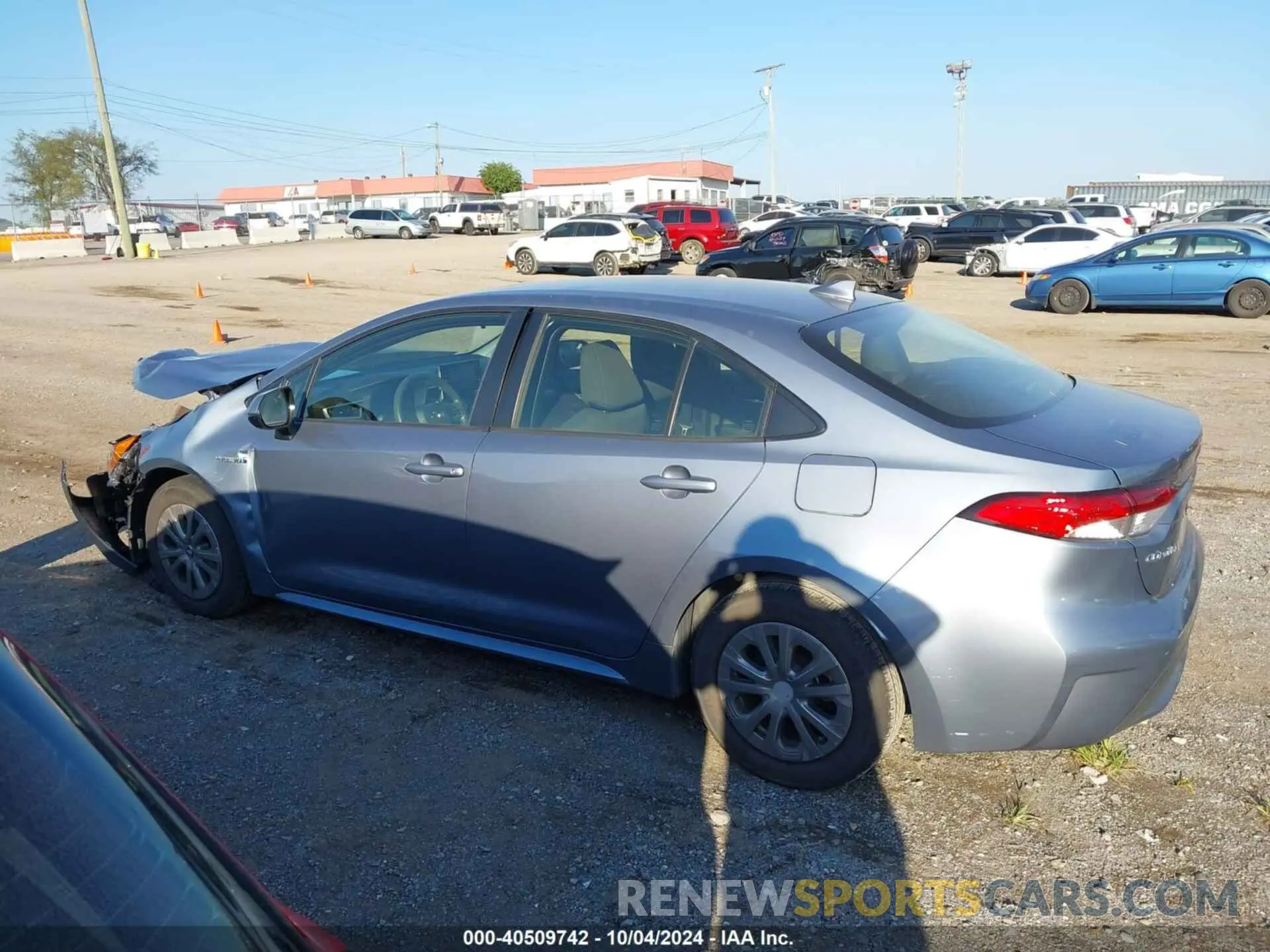 15 Photograph of a damaged car JTDEAMDE7MJ018110 TOYOTA COROLLA 2021