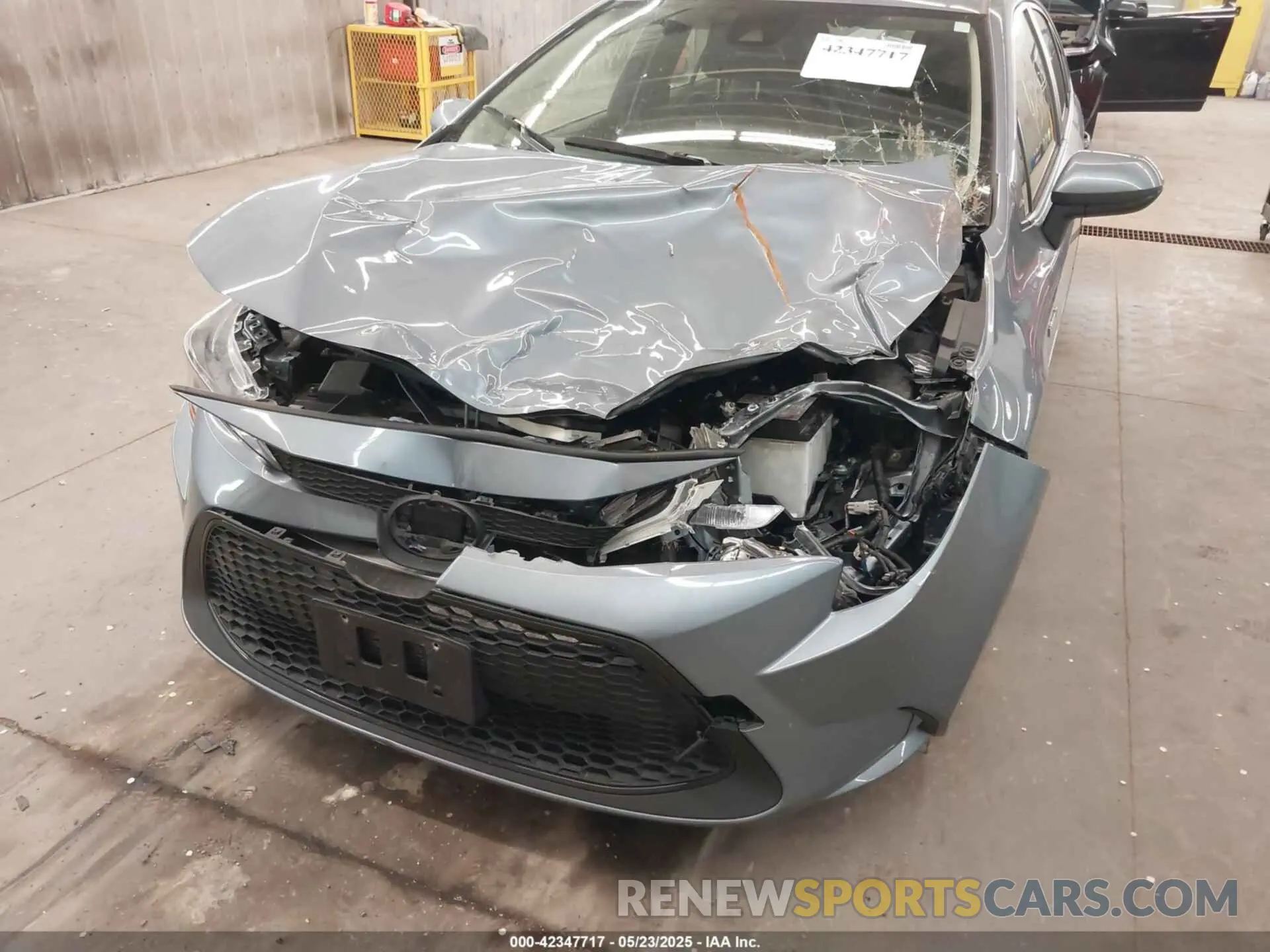 6 Photograph of a damaged car JTDEAMDE7MJ033187 TOYOTA COROLLA 2021