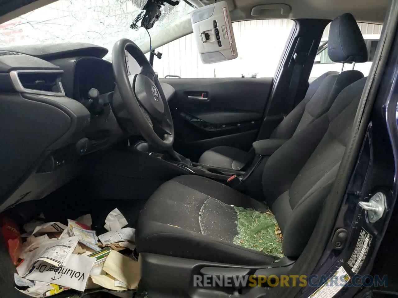 7 Photograph of a damaged car JTDEAMDE8MJ003602 TOYOTA COROLLA 2021