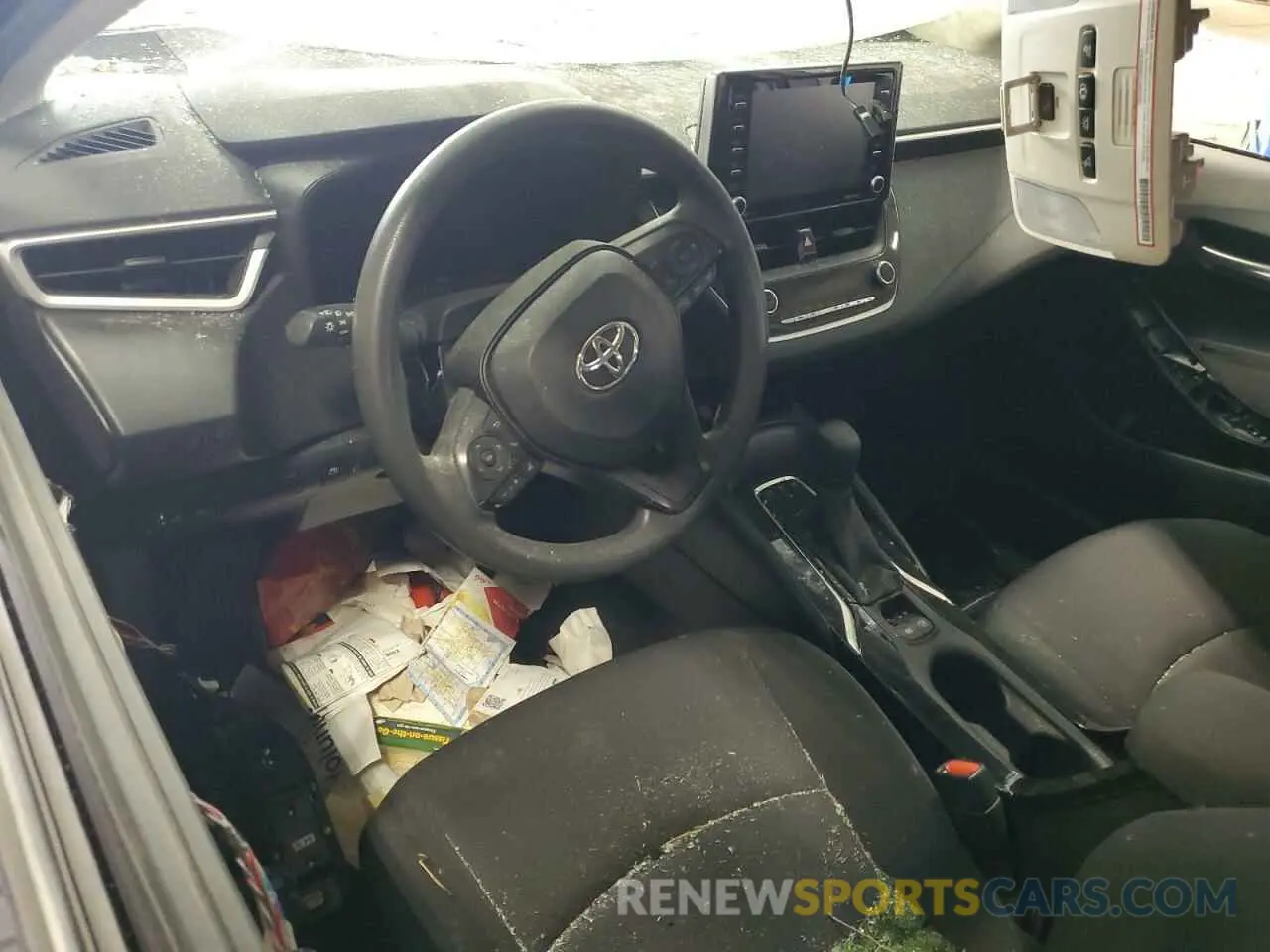 8 Photograph of a damaged car JTDEAMDE8MJ003602 TOYOTA COROLLA 2021