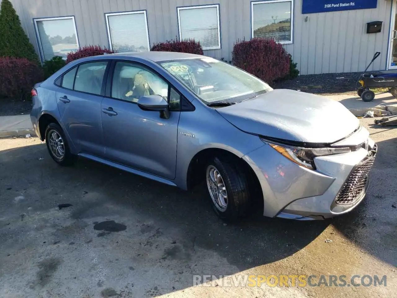 4 Photograph of a damaged car JTDEAMDE8MJ022859 TOYOTA COROLLA 2021