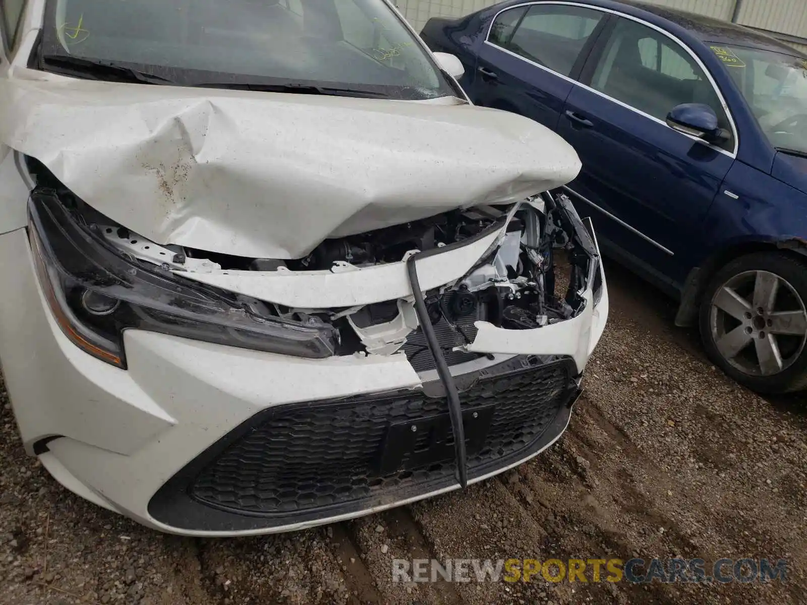 9 Photograph of a damaged car JTDEAMDE8MJ028290 TOYOTA COROLLA 2021