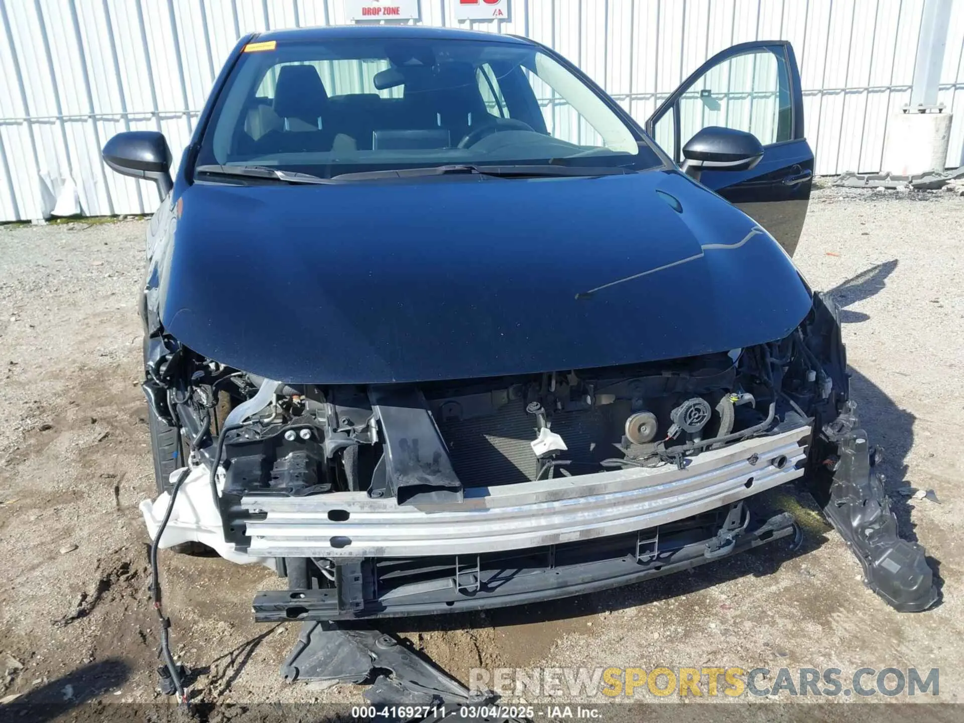 6 Photograph of a damaged car JTDEAMDE8MJ034218 TOYOTA COROLLA 2021