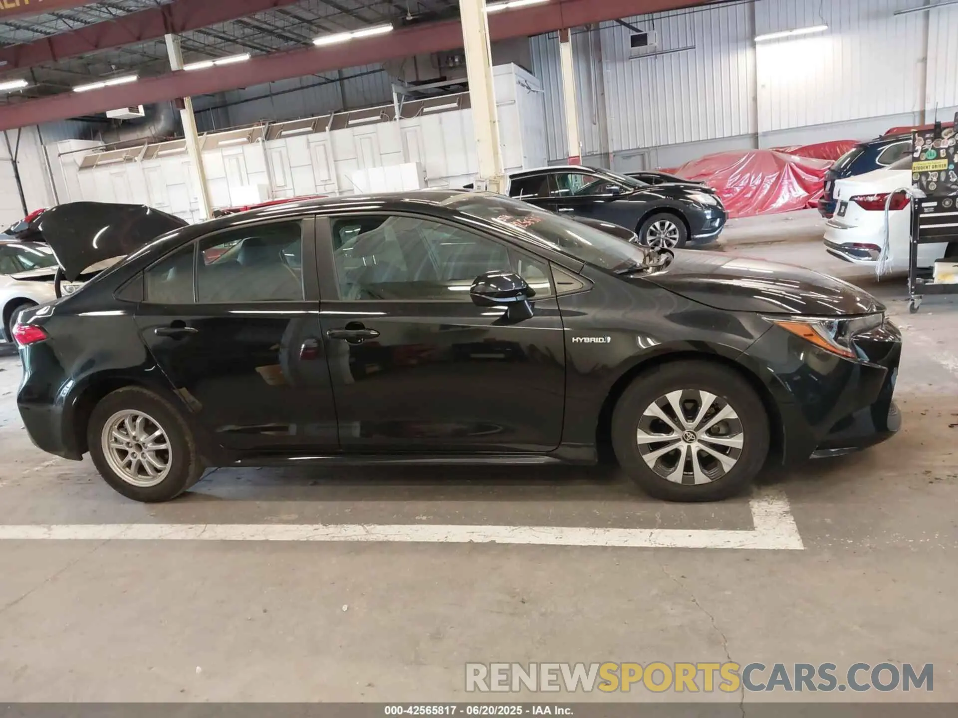13 Photograph of a damaged car JTDEAMDE9MJ000577 TOYOTA COROLLA 2021