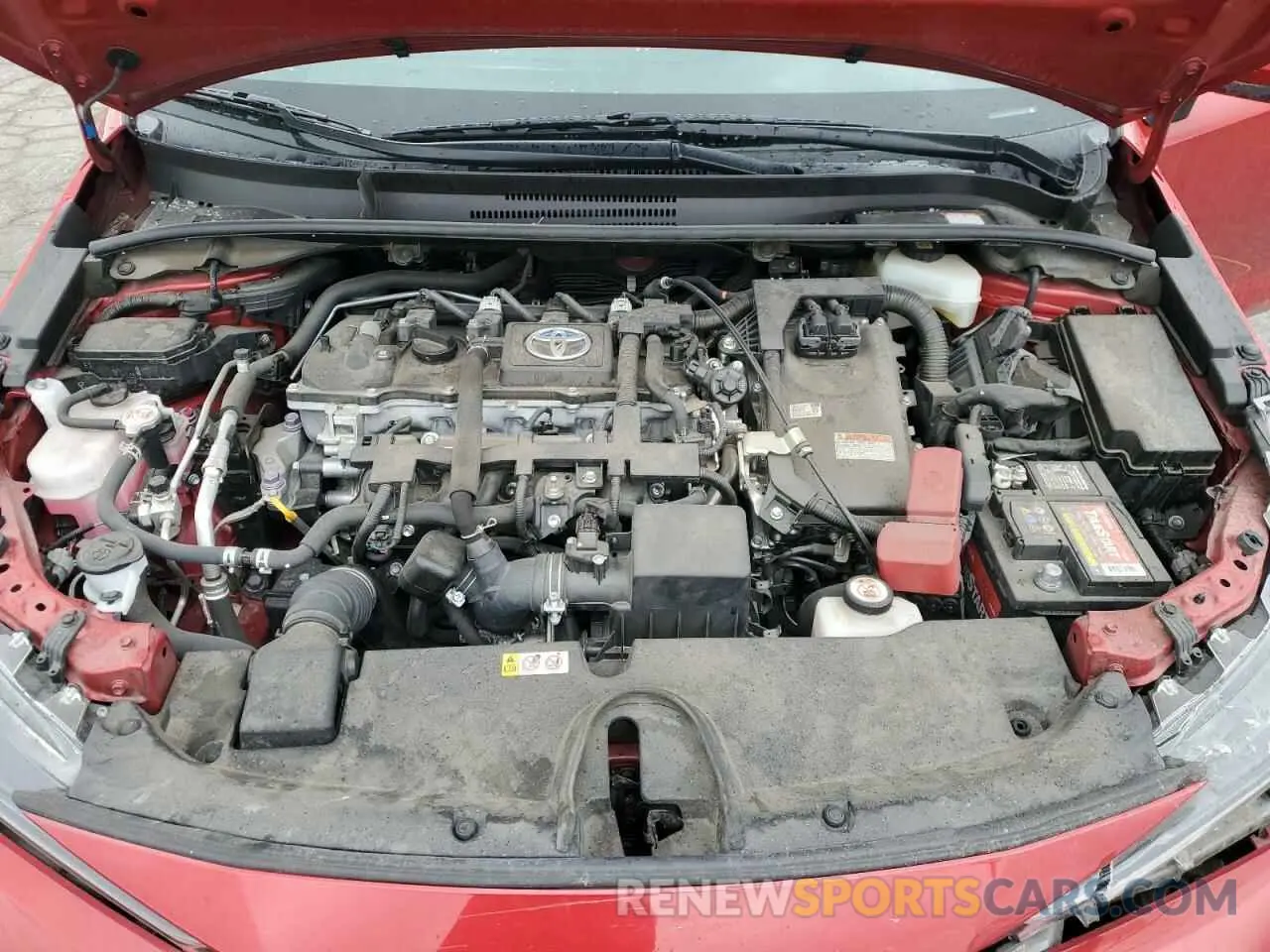 11 Photograph of a damaged car JTDEAMDE9MJ003897 TOYOTA COROLLA 2021