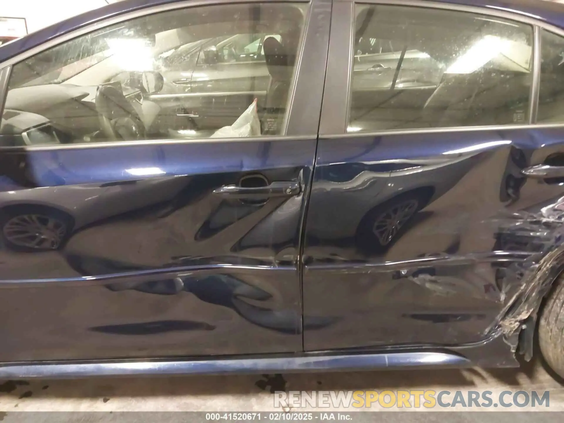 6 Photograph of a damaged car JTDEAMDE9MJ009196 TOYOTA COROLLA 2021
