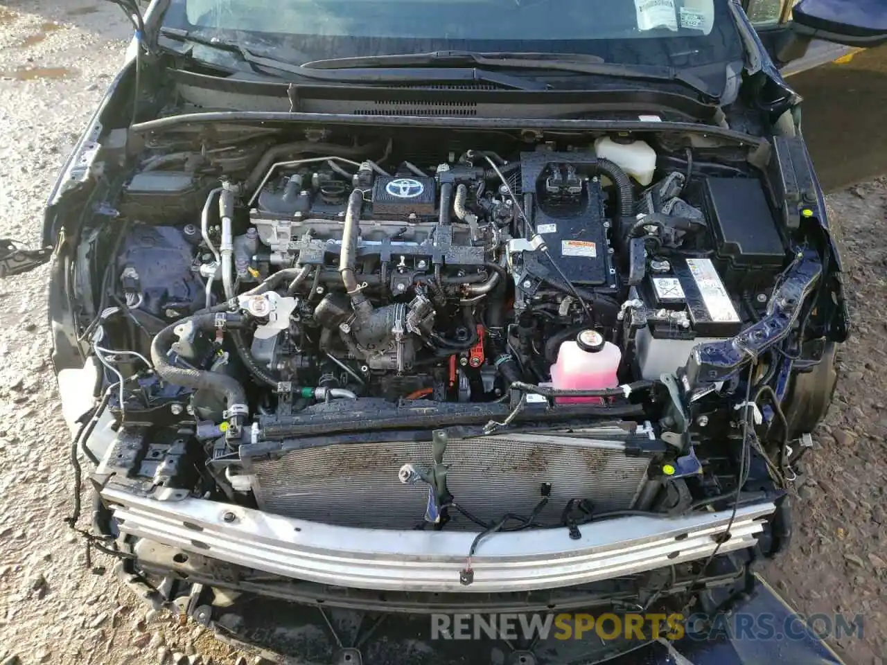 7 Photograph of a damaged car JTDEAMDE9MJ009778 TOYOTA COROLLA 2021